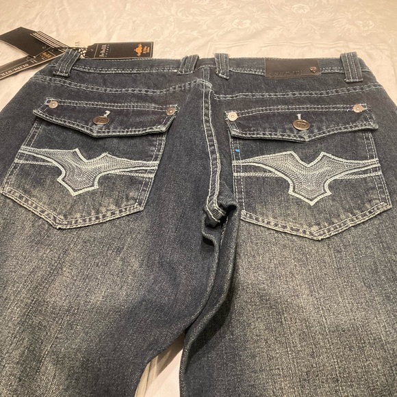 For Him U.K Jeans 36x32 Slim Straight- New with tags - Picture 7 of 9